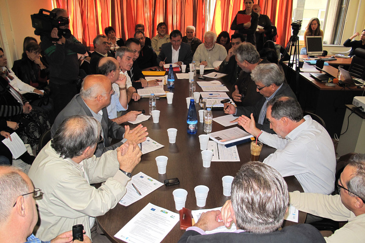 The Stakeholder Committee is considered a key element for the success of the project. (Photo: G. Politis) The Stakeholder Committee is considered a key element for the success of the project. (Photo: G. Politis)