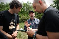 Training local stakeholders in the field (Photo: G.Moutaifs/ARCTUROS)