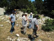  In the juniper forest. (Photo: G. Politis)