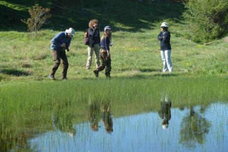 Members of the project team visited the project area  (Photo: Christos Georgiadis)